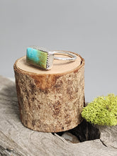 Load image into Gallery viewer, Turquoise Rectangle Ring