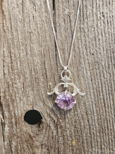 Load image into Gallery viewer, Amethyst Brilliant Cut Necklace