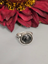 Load image into Gallery viewer, White Buffalo Sterling Silver Ring