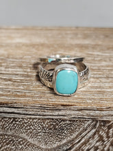 Load image into Gallery viewer, Sleeping Beauty Turquoise Stacker Ring