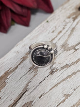 Load image into Gallery viewer, White Buffalo Sterling Silver Ring