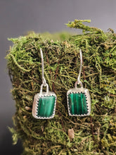 Load image into Gallery viewer, Malachite Earrings