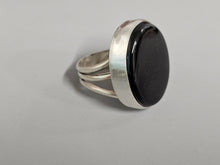 Load image into Gallery viewer, Black Onyx Split Band Ring