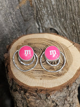 Load image into Gallery viewer, Double M Earrings