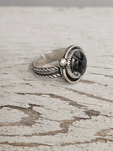 Load image into Gallery viewer, White Buffalo Sterling Silver Ring