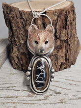 Load image into Gallery viewer, Bearing around Septarian Necklace