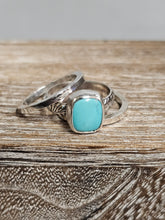 Load image into Gallery viewer, Sleeping Beauty Turquoise Stacker Ring