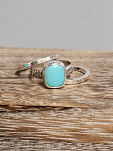 Load image into Gallery viewer, Sleeping Beauty Turquoise Stacker Ring