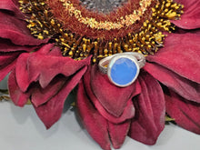 Load image into Gallery viewer, Chalcedony Faceted Stone Ring