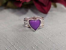 Load image into Gallery viewer, Purple Heart π  Ring
