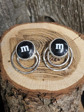 Load image into Gallery viewer, Double M Earrings