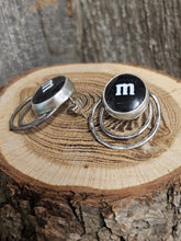 Load image into Gallery viewer, Double M Earrings