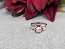 Load image into Gallery viewer, Pearl Sterling Silver Ring