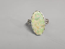 Load image into Gallery viewer, Sterling Opal Ring