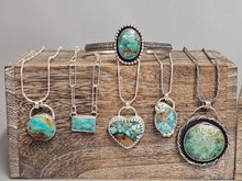 Load image into Gallery viewer, Douglas Fir & Turquoise Heart Necklace