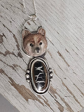 Load image into Gallery viewer, Bearing around Septarian Necklace