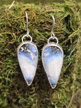 Load image into Gallery viewer, Blue Ice Glacierite Earrings