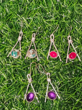Load image into Gallery viewer, Rani Chalcedony Tepee Earrings