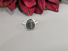 Load image into Gallery viewer, Sapphire Faceted Stone Ring