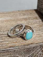 Load image into Gallery viewer, Sleeping Beauty Turquoise Stacker Ring