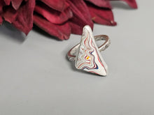 Load image into Gallery viewer, Fordite Triangle Ring