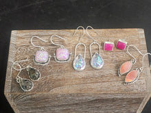 Load image into Gallery viewer, Dendritic Agate earrings