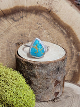Load image into Gallery viewer, Vintage Turquoise Ring #6