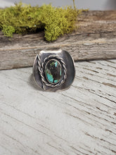 Load image into Gallery viewer, Hubei Turquoise Cowboy Hat Ring