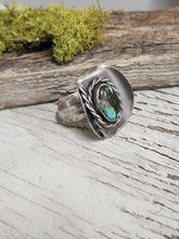 Load image into Gallery viewer, Hubei Turquoise Cowboy Hat Ring