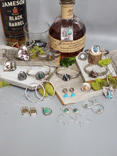 Load image into Gallery viewer, Blue Opal Cowboy Hat Ring