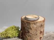 Load image into Gallery viewer, Sterling Silver Rope Ring