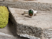 Load image into Gallery viewer, Black Opal Ring 9