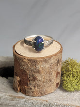 Load image into Gallery viewer, Black Opal Ring 8 1/2
