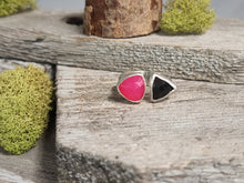 Load image into Gallery viewer, Rani Chalcedony & Black Onyx Ring