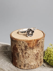 Sterling Silver Daisy Flower Ring