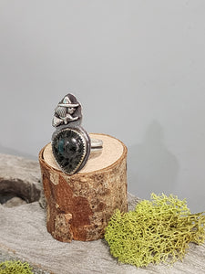 Witch Dendritic Agate Ring