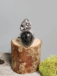 Witch Dendritic Agate Ring