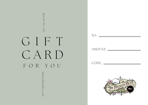 The Freckled Olive Gift Card