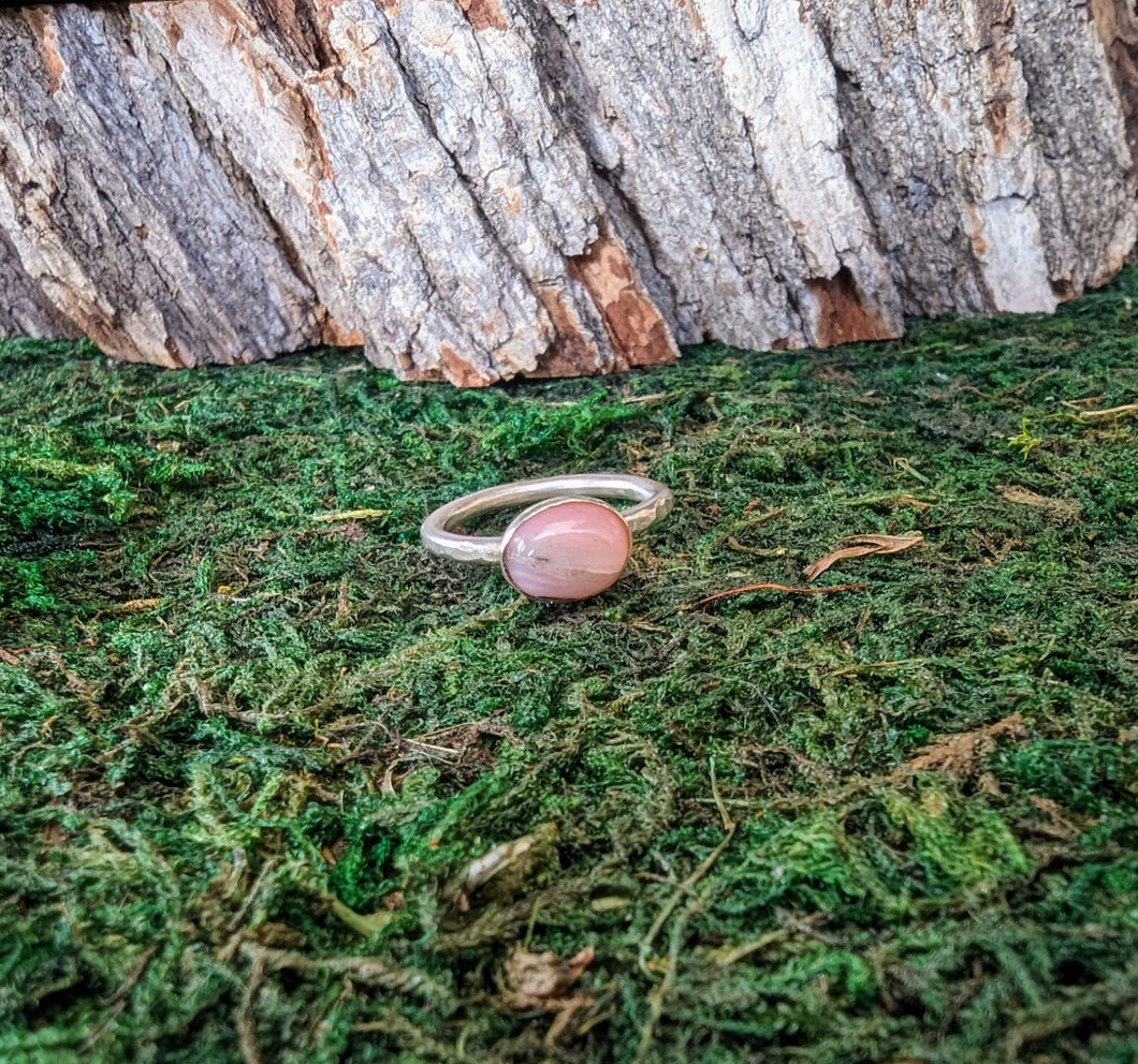 Pink Chalcedony Ring