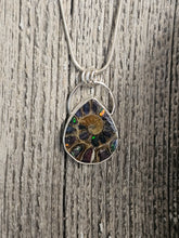 Load image into Gallery viewer, Ammonite Ethiopian Opal Inlay Shell
