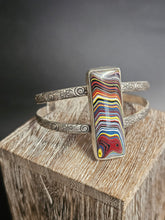 Load image into Gallery viewer, Fordite Double Band Bracelet
