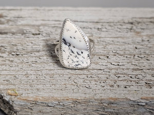Dendritic Agate Ring