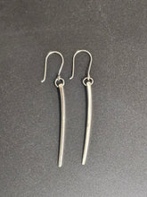 Load image into Gallery viewer, Silver Quill Earrings
