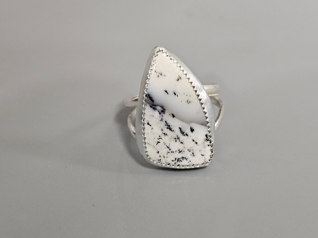 Dendritic Agate Ring