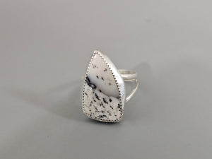 Dendritic Agate Ring
