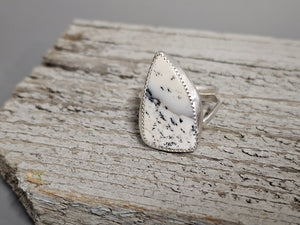 Dendritic Agate Ring