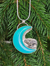 Load image into Gallery viewer, The Raven Moon Necklace
