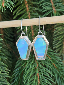 Aurora Opal Casket Earrings