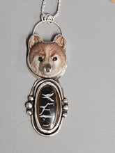 Load image into Gallery viewer, Bearing around Septarian Necklace
