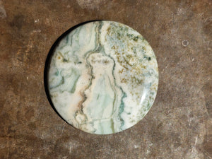 Moss Agate Bolo Tie